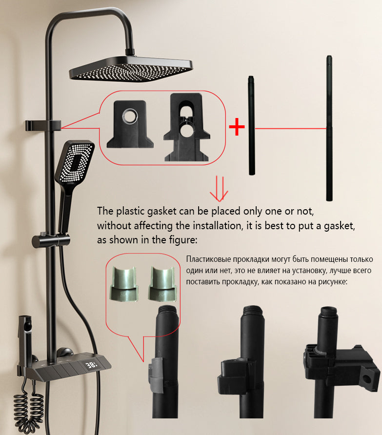 AquaLuxe Smart Shower