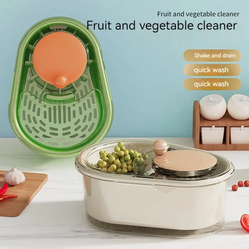 2-in-1 Vegetable and Fruit Washing Basket