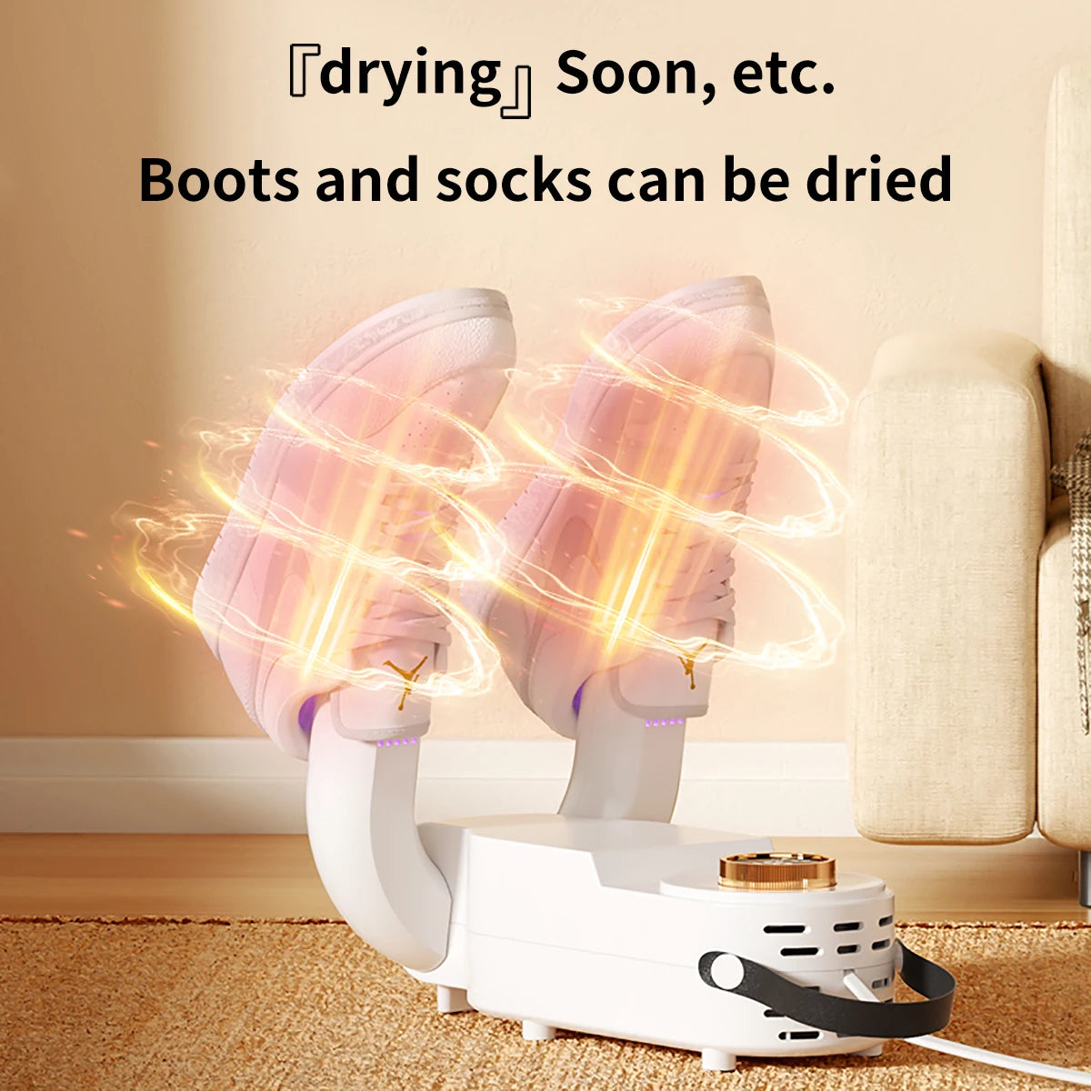 Electric Shoe and Boot Dryer with UV Deodorizer