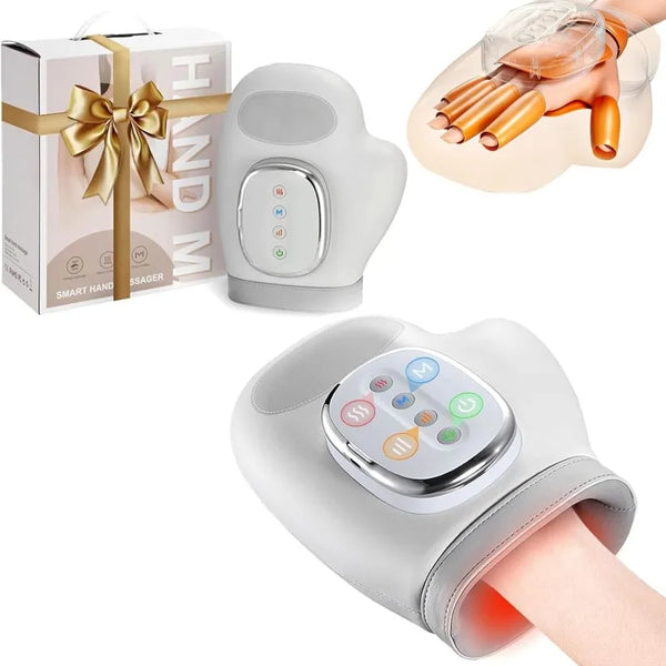 Heated Hand Massager with Air Compression