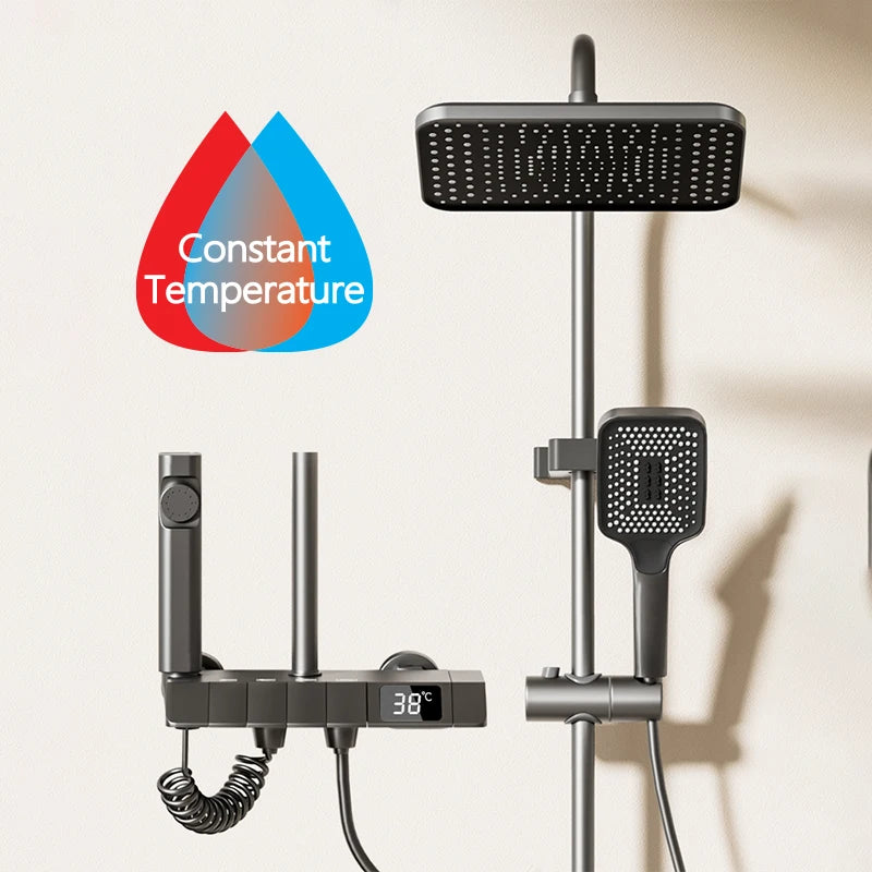 AquaLuxe Smart Shower