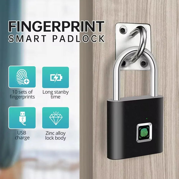 Smart Fingerprint Padlock