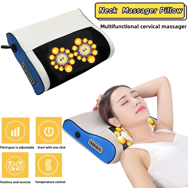 Ultimate Neck & Shoulder Massager with Adjustable Heat Therapy