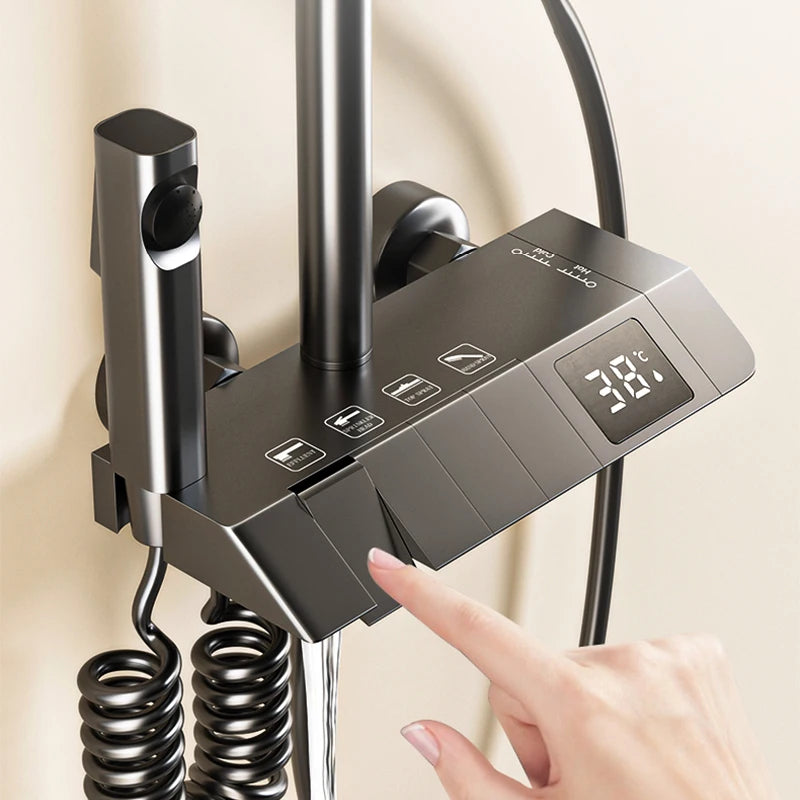 AquaLuxe Smart Shower